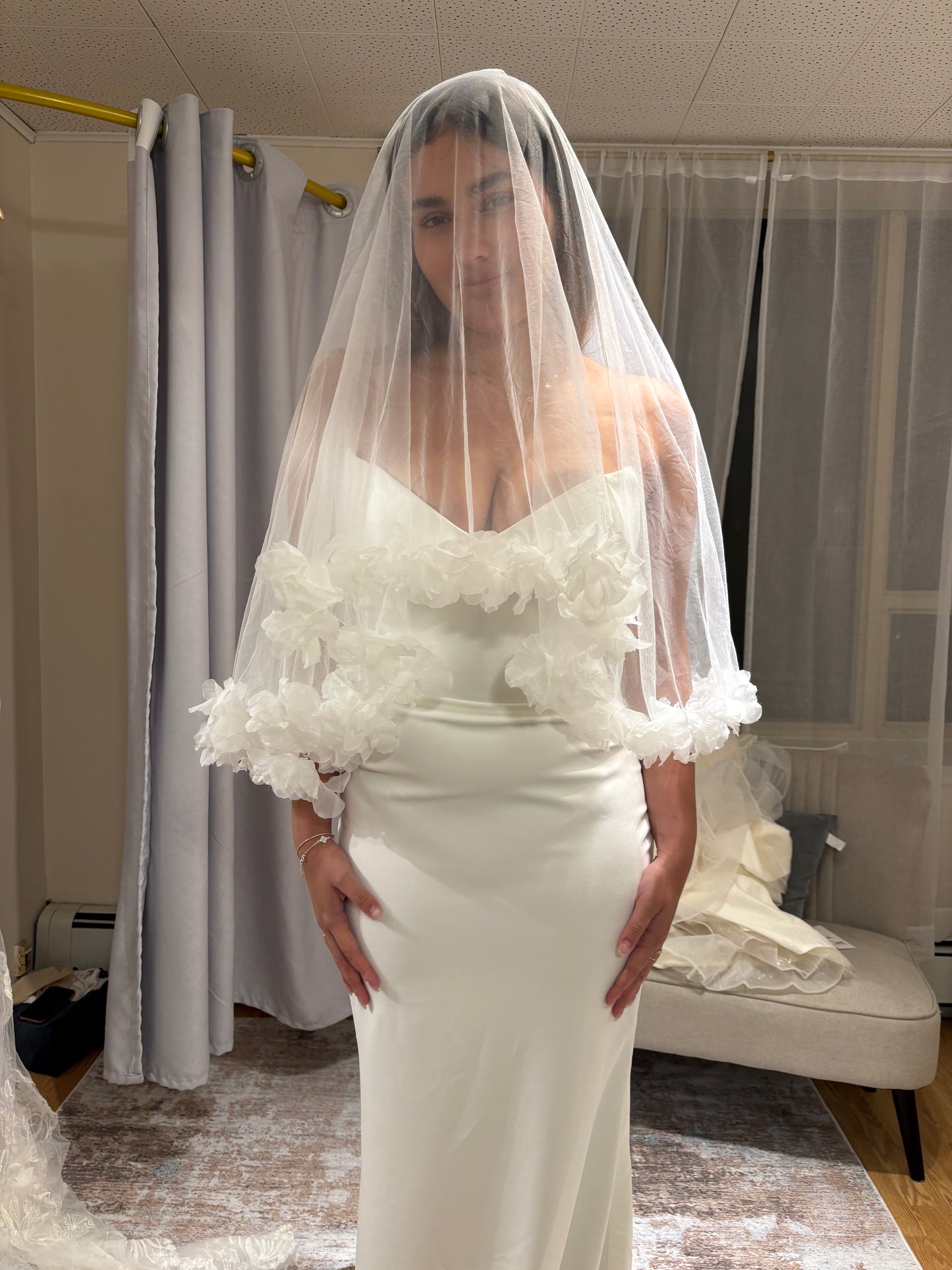 Blossom  Blusher Veil